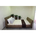 Newest Design water hyacinth Bedroom Double size for Indoor Furniture